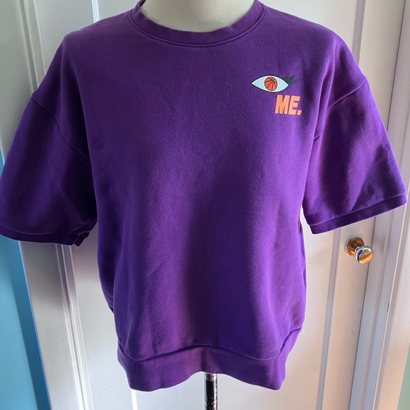 Melody Ehsani Tops - Melody Ehsani Purple women’s basketball Sweatshirt eye eye chart